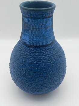 Crackle glaze pottery
Tulsa handmade ceramics
Detailed neck vase design
Functional ceramic home decor