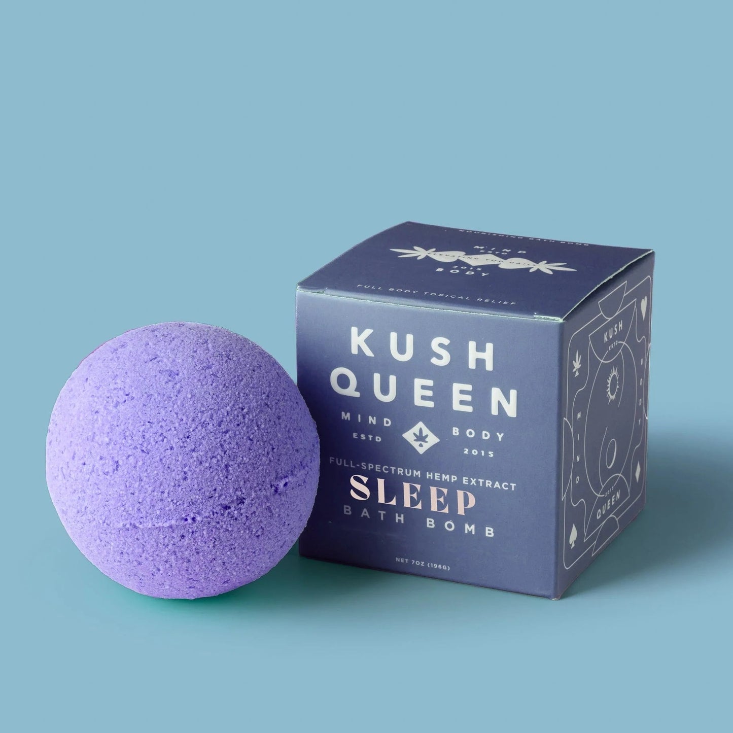 Sleep 250mg CBD Bath Bomb Kush Queen