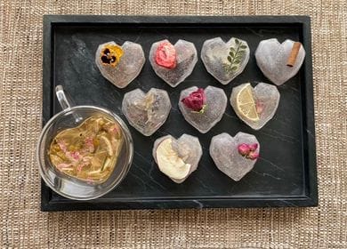 Heart Tea Bombs | Gourmet Vegan Tea Bombs in 9 Flavors