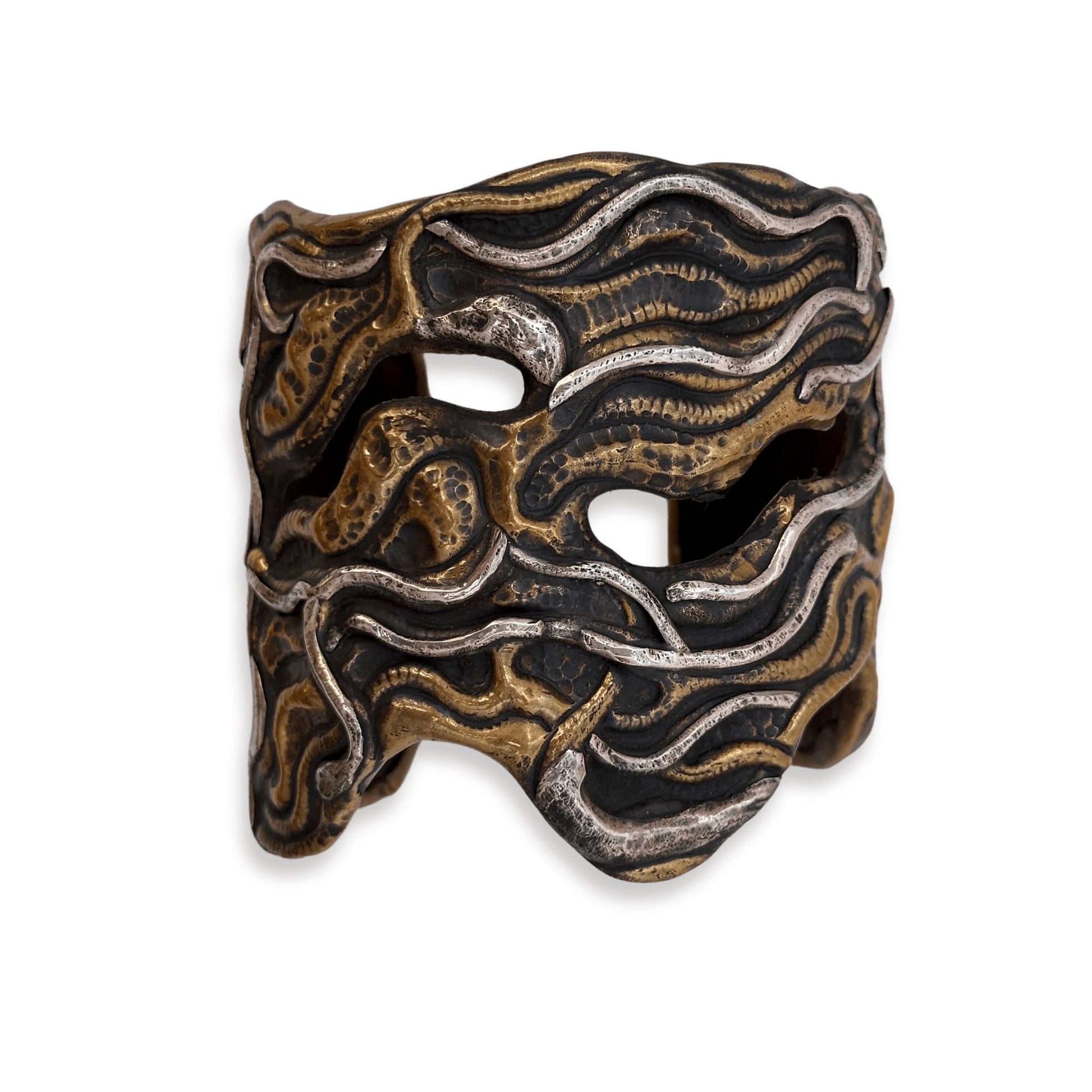 Lou Guerin bracelet, Waves of Life cuff