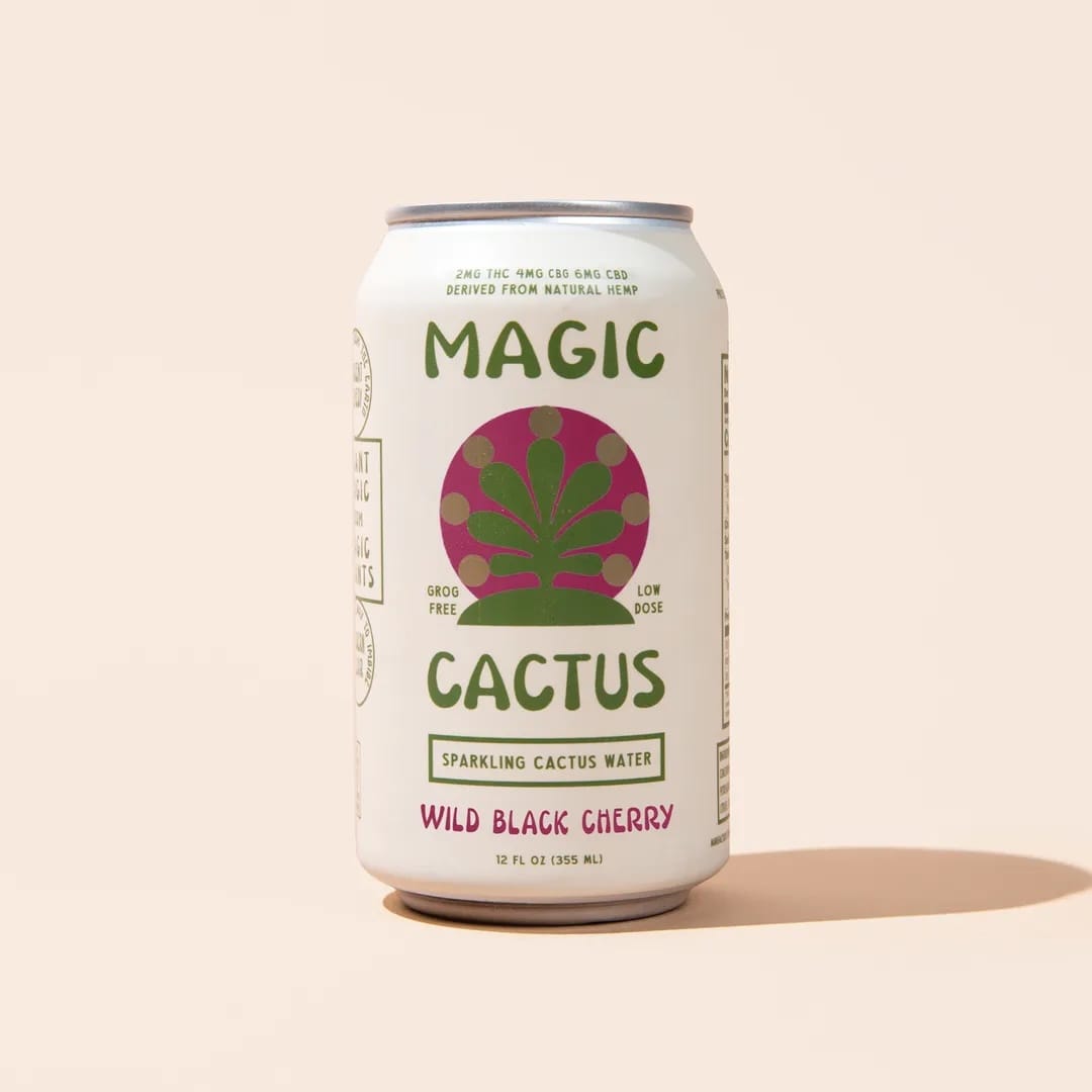 Magic Cactus Sparkling Elixir – Dark Cherry