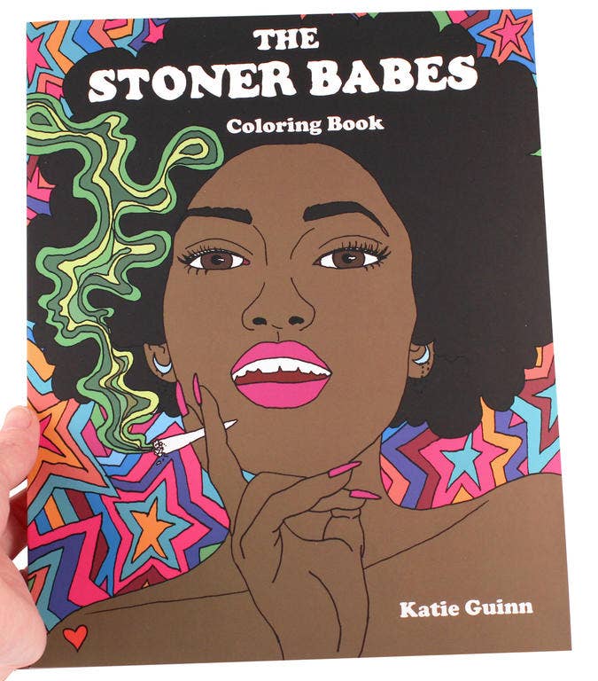 Stoner Babes Coloring Book – Cannabis-Inspired Art & Mindfulness