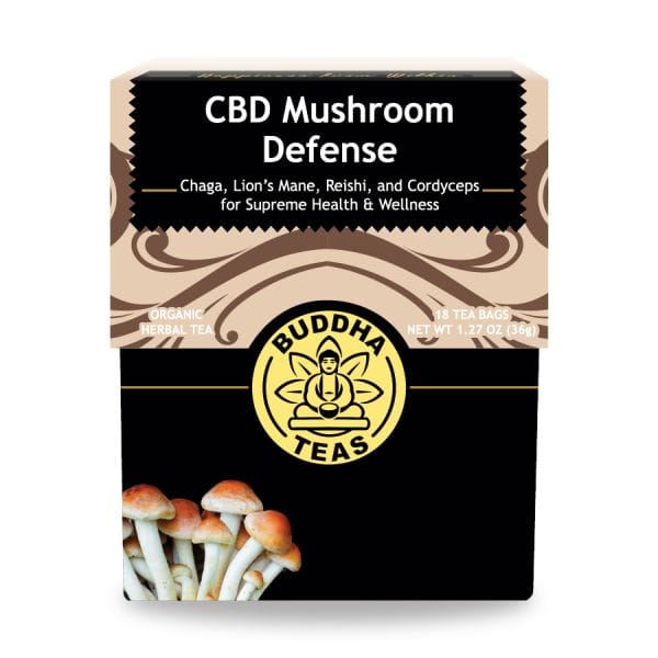 CBD Mushroom Defense – Immune Support CBD Tea