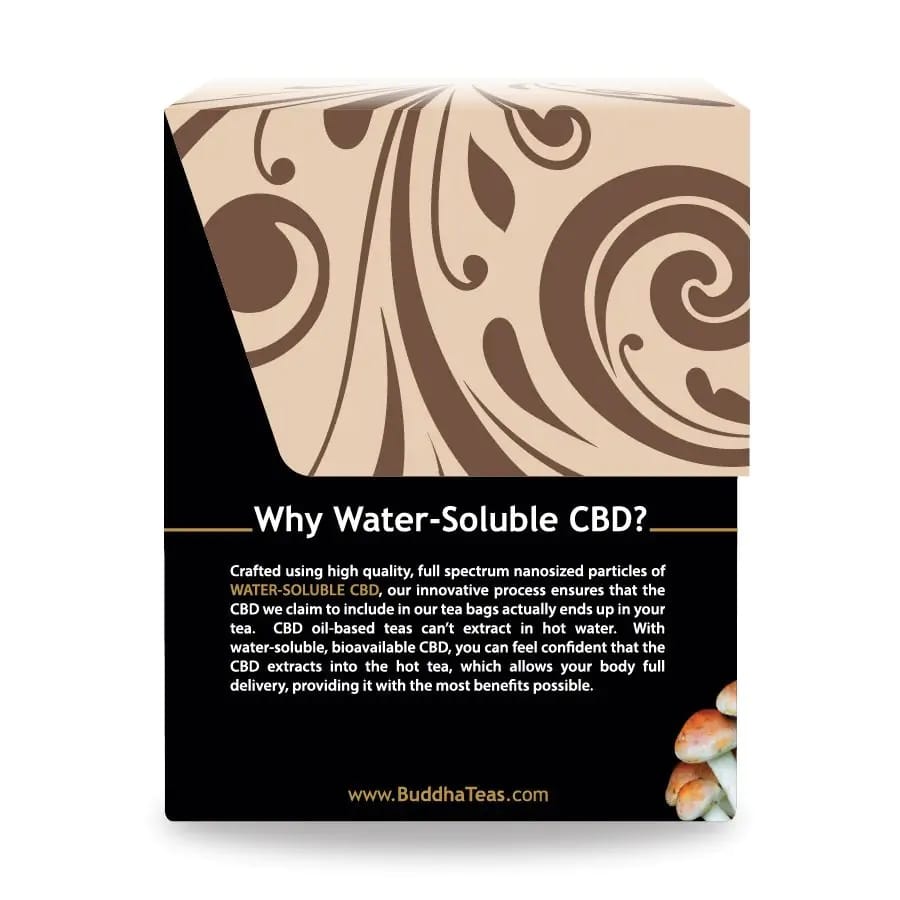 CBD wellness tea, Buddha Teas CBD, THC-free tea
