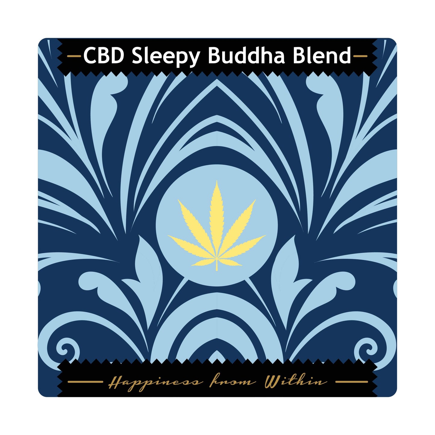 CBD sleep tea, bedtime tea, calming CBD tea, Buddha Teas Sleepy Buddha, valerian chamomile tea, THC-free CBD tea, stress relief tea