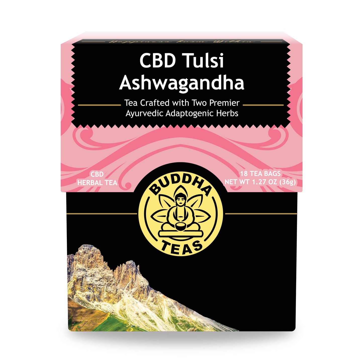 CBD Tulsi Ashwagandha – Adaptogenic Calm & Balance Tea
