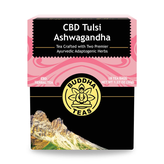 CBD Tulsi Ashwagandha – Adaptogenic Calm & Balance Tea