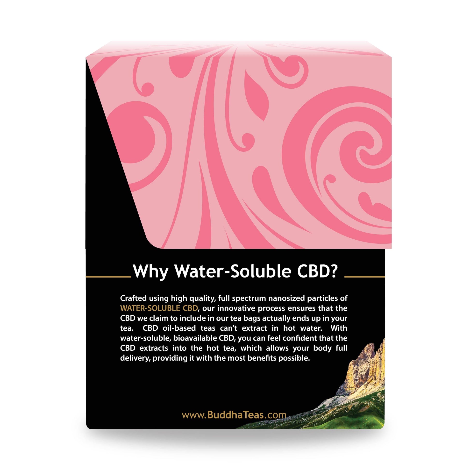 CBD tulsi tea, CBD ashwagandha tea, adaptogenic tea