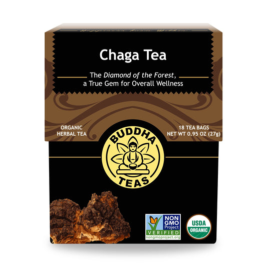 Chaga Organic Tea – Antioxidant Mushroom Wellness