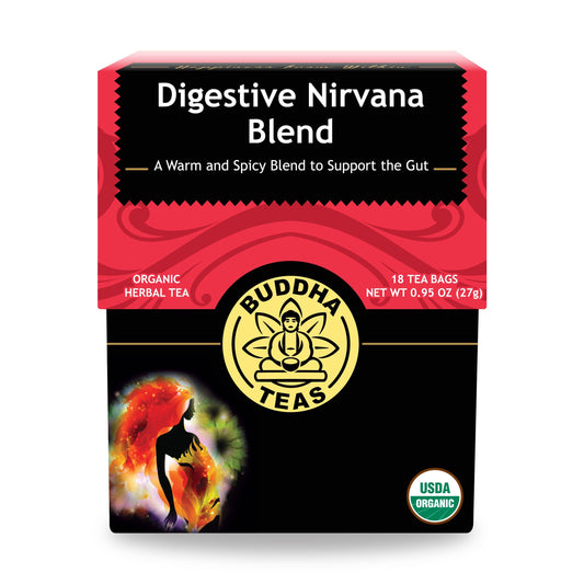 Digestive Nirvana Blend – Organic Herbal Tea for Gut Health