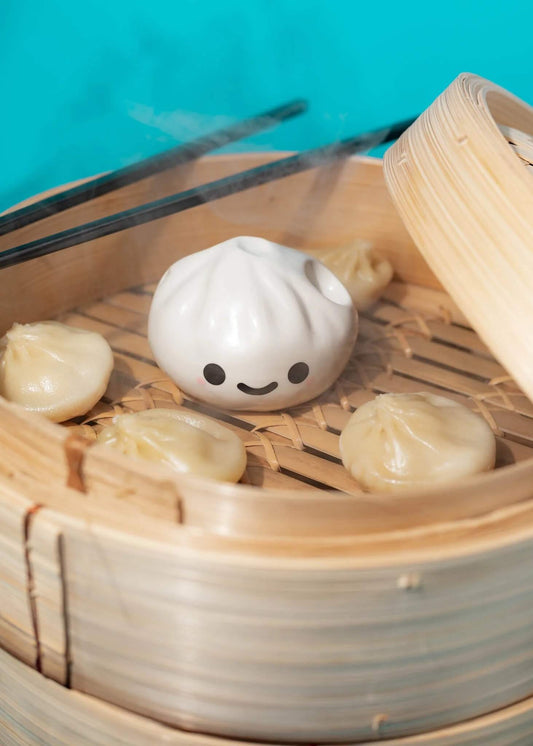 Dumpling pipe, ceramic smoking pipe, food-shaped pipe