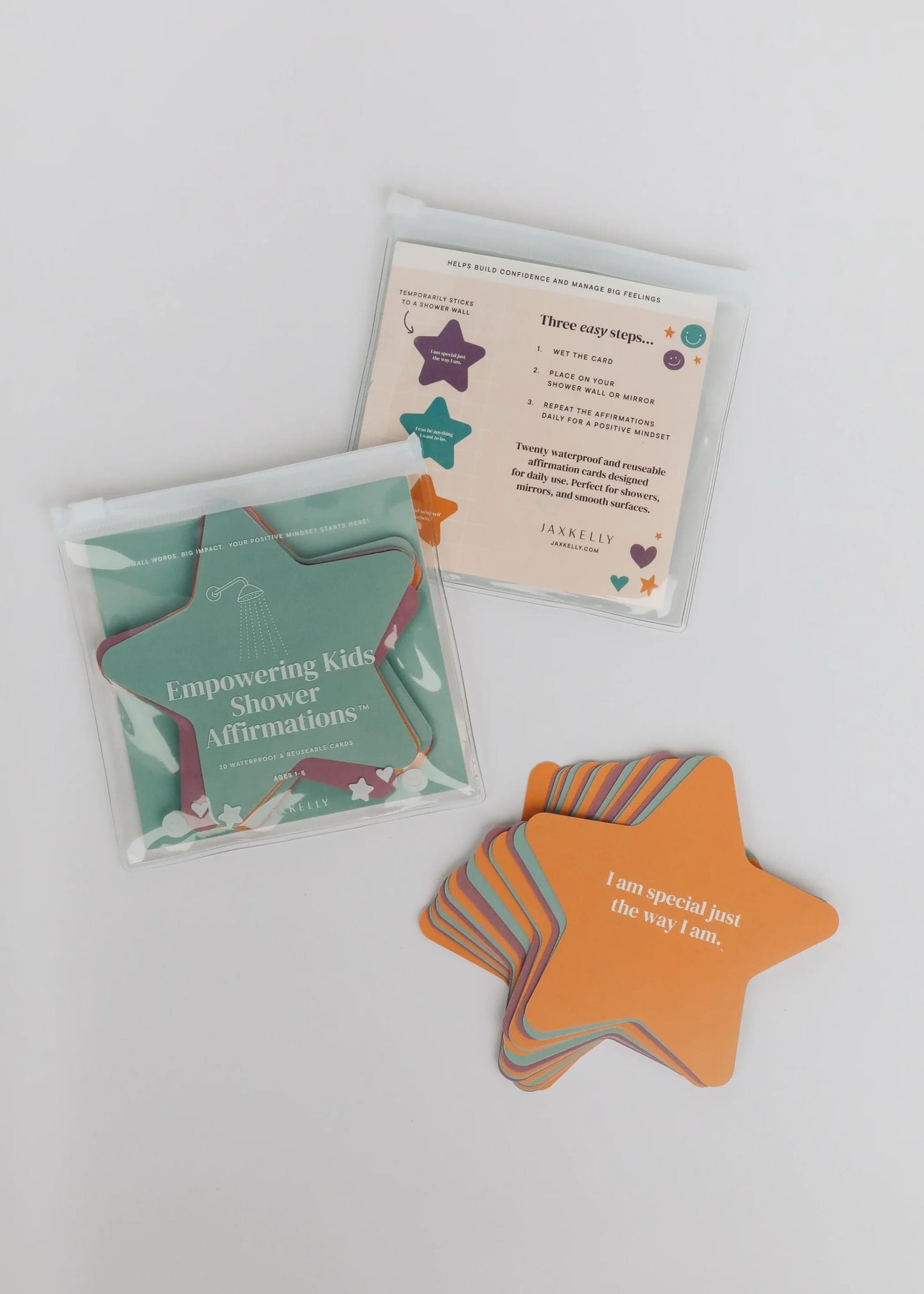 Shower Affirmation™ Cards - Kids