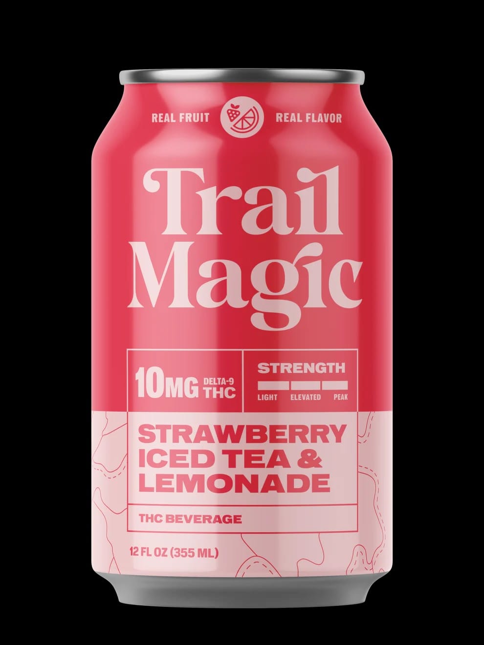 Trail Magic Strawberry Iced Tea & Lemonade 10 mg THC, hemp derived