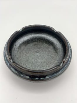 Handmade ceramic tray
Glazed stoneware ash dish
Wheel-thrown pottery tray
