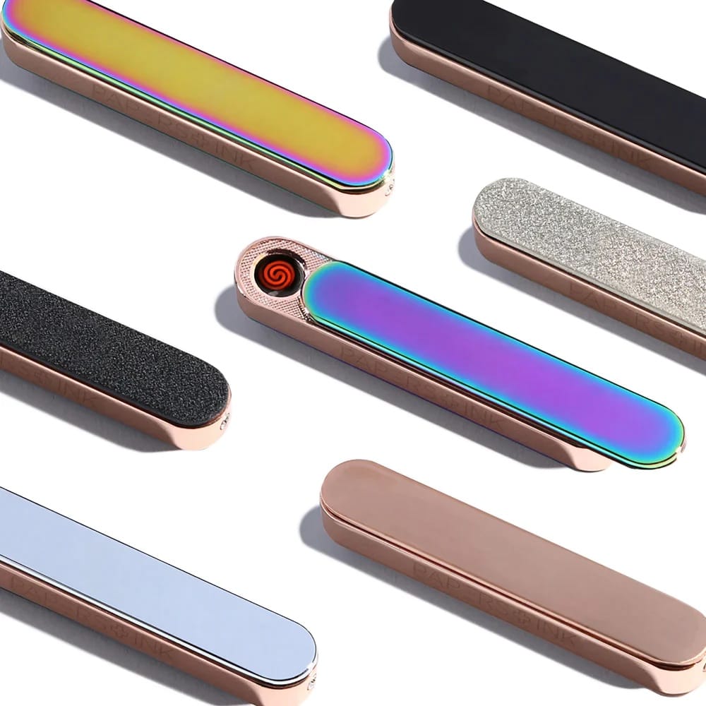 HIP or SQUARE lighter
Flameless USB lighter
Windproof rechargeable lighter
Metal coil cigarette lighter