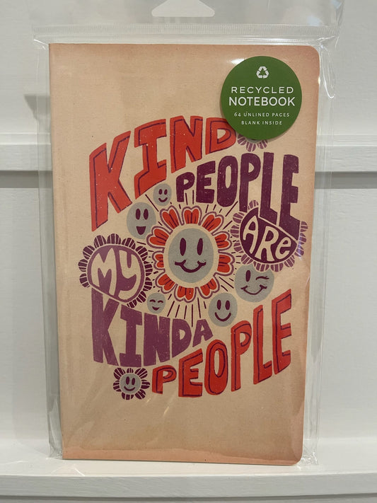 Retro Messages Journal | Soul Flower Recycled Notebook