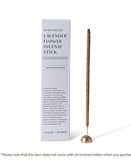 lavender incense, hand rolled incense, natural lavender scent, calming incense, purifying incense, peruvian incense sticks, herbaceous fragrance, lavender aromatherapy, meditation incense, relaxation ritual