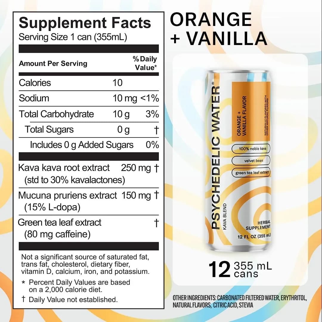 kava relaxation drink, euphoric beverage, mood-boosting drink