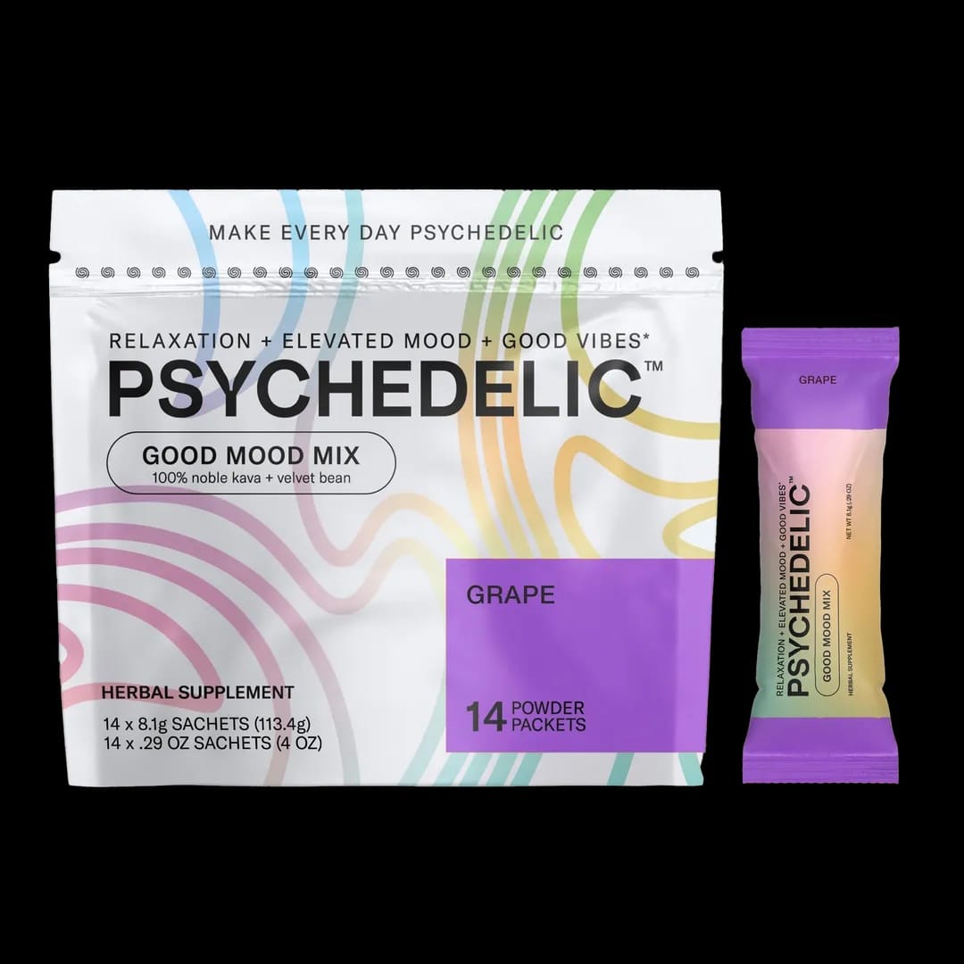 Good Mood Kava Mix | Grape Drink with 250mg Kava