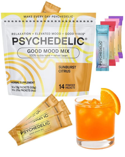 Good Mood Kava Mix | Sunburst Citrus Drink