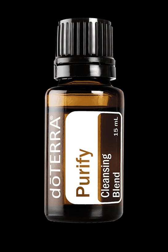 purify essential oil blend, doTERRA purify, cleansing essential oil, citrus oil blend, tea tree oil blend, home odor eliminator, natural air freshener, aromatherapy cleanser, refreshing diffuser oil