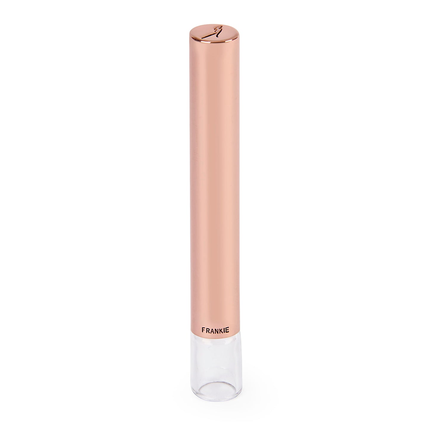 Frankie Smoke 1-hitter, metal one hitter, cleanable pipe, pocket smoking pipe, luxury smoking accessory, glass and metal pipe, travel pipe, Frankie Smoke pipe, YENology pipe, discreet smoking piece