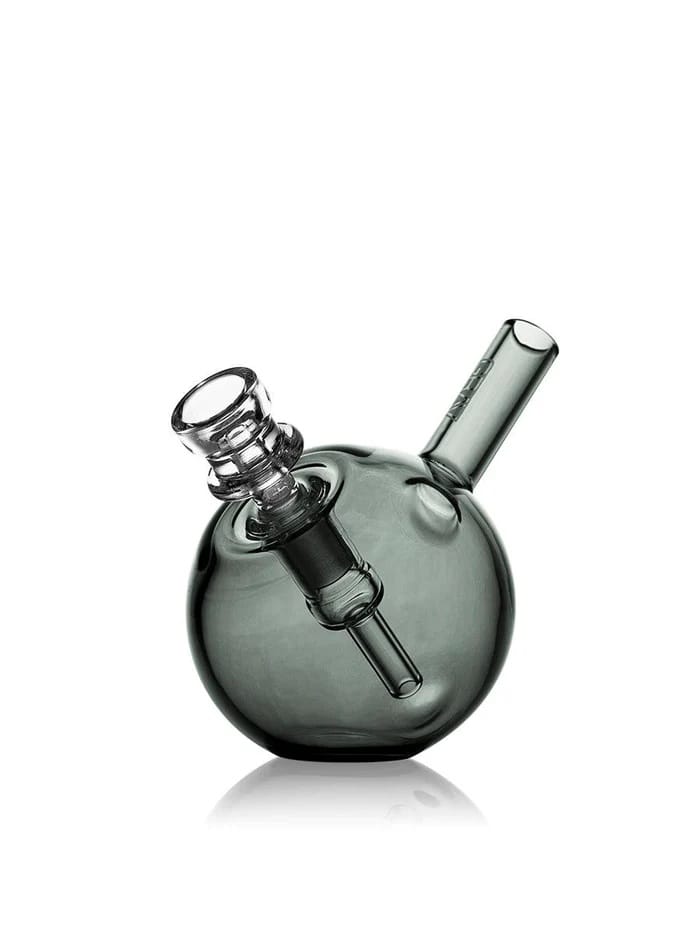 GRAV Spherical Pocket Bubbler, GRAV mini bubbler, GRAV pocket bubbler, 3 inch glass bubbler, small glass water pipe, GRAV dab rig, compact bong, GRAV 10mm bowl, travel bubbler, GRAV glass collection