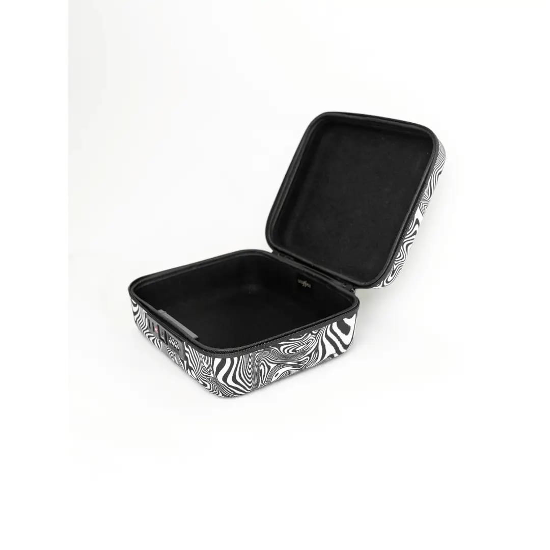 Groovy stash lockbox

Smell-proof colorful box

Childproof storage container