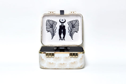 Celestial stash box
Snugbox ultra-suede lockbox