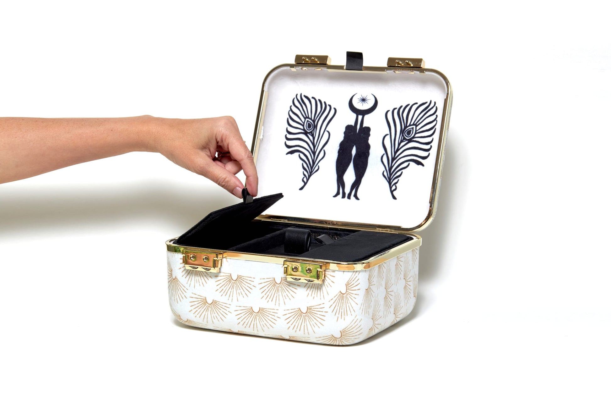 Soft-touch stash container
Cosmic themed storage box
