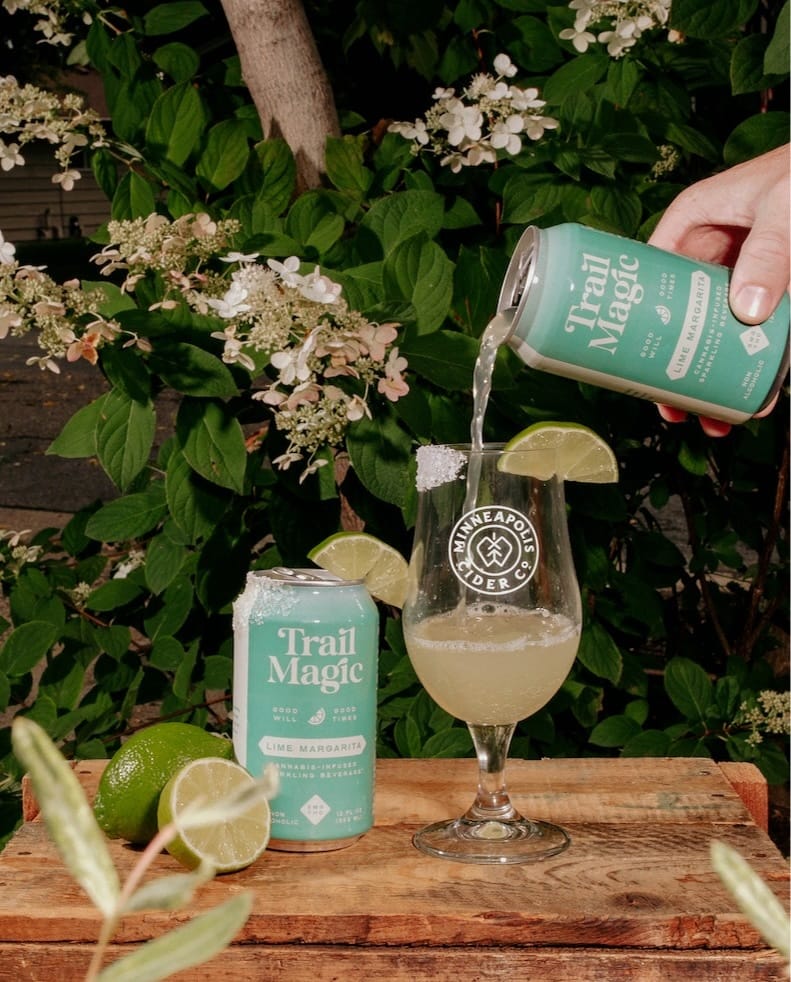 Trail Magic drink, THC margarita
