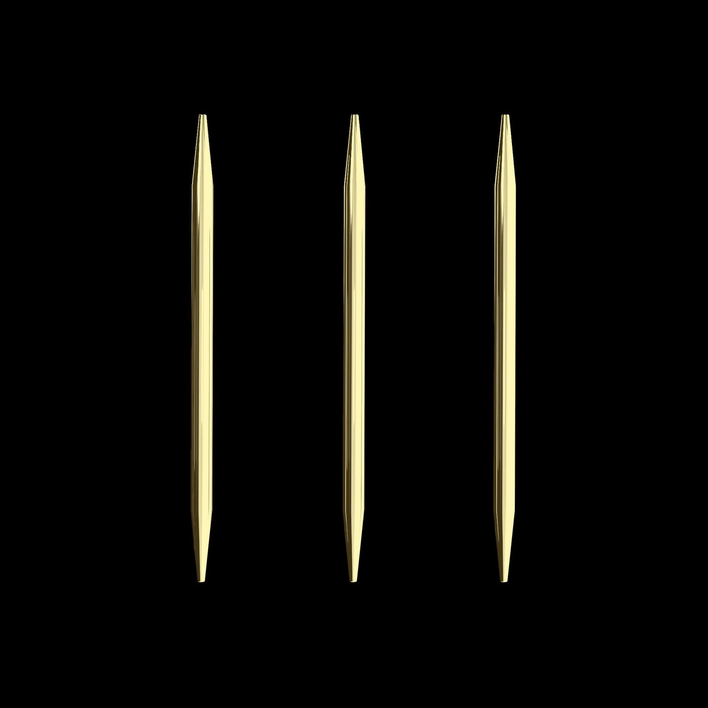 cannabis packing tool, reusable poking tool, luxury smokeware - gold