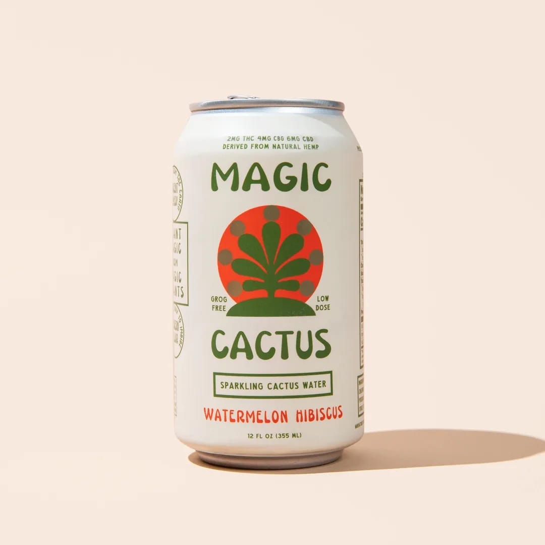 Magic Cactus Watermelon Hibiscus – THC Sparkling Drink