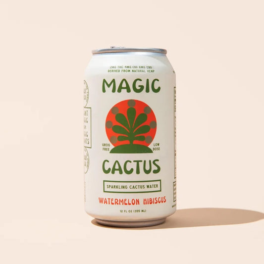 Magic Cactus Watermelon Hibiscus – THC Sparkling Drink